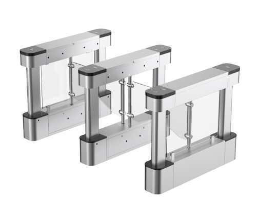 Swing Barrier Dahua DHI-ASGB210Y-L - Izquierda - Desbloqueo Rápido - Cortina de Luz IR - Alarma Sonora - DHI-ASGB210Y-L