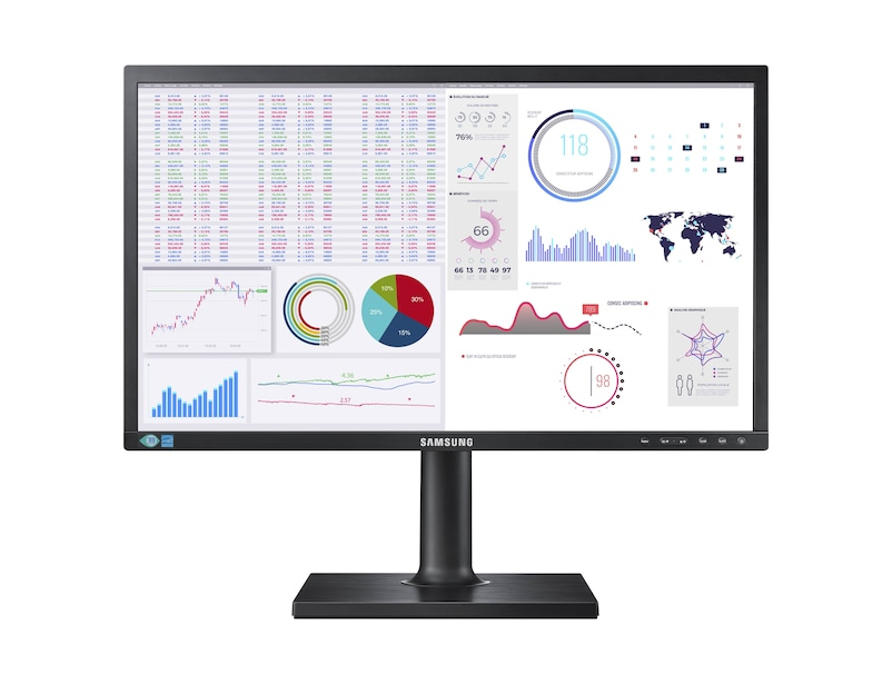 Samsung LS24E65KMWV computer monitor – image 3