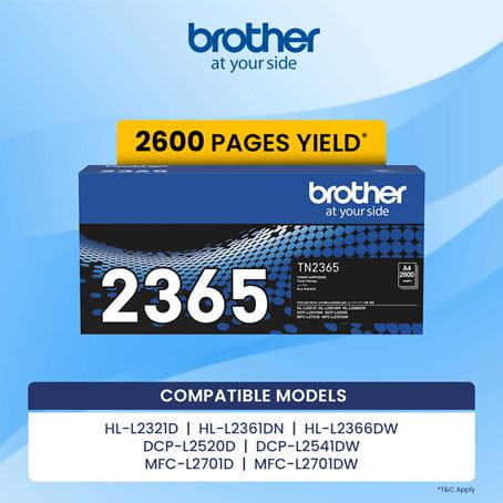 Brother TN-2365 toner cartridge 1 pc(s) Original Black – image 2
