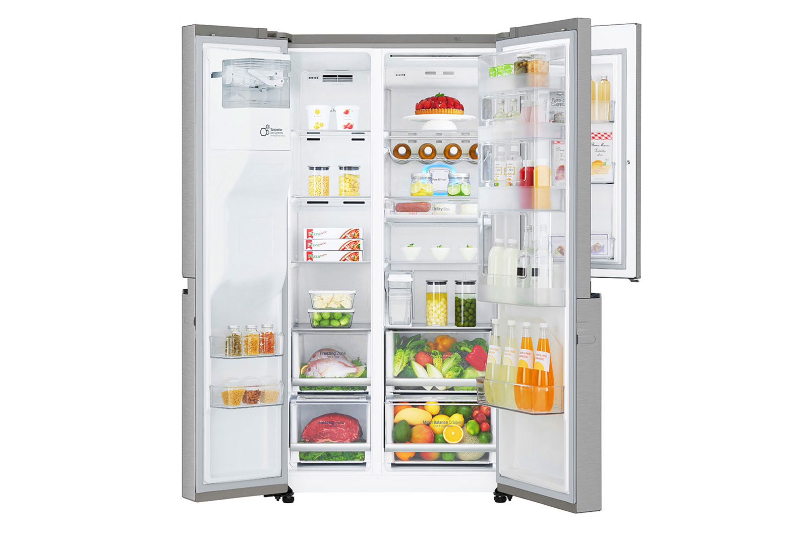 LG GSJ961NSZZ side-by-side refrigerator – image 4