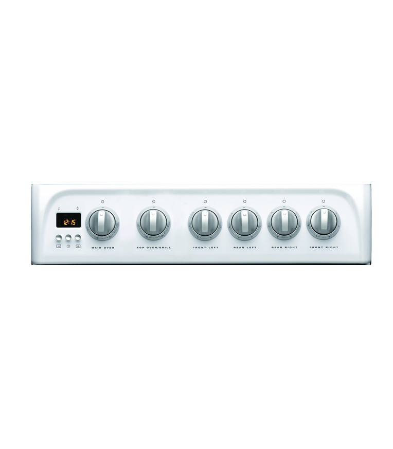 Hotpoint HUG52P cooker Freestanding cooker Natural gas Gas White – image 3