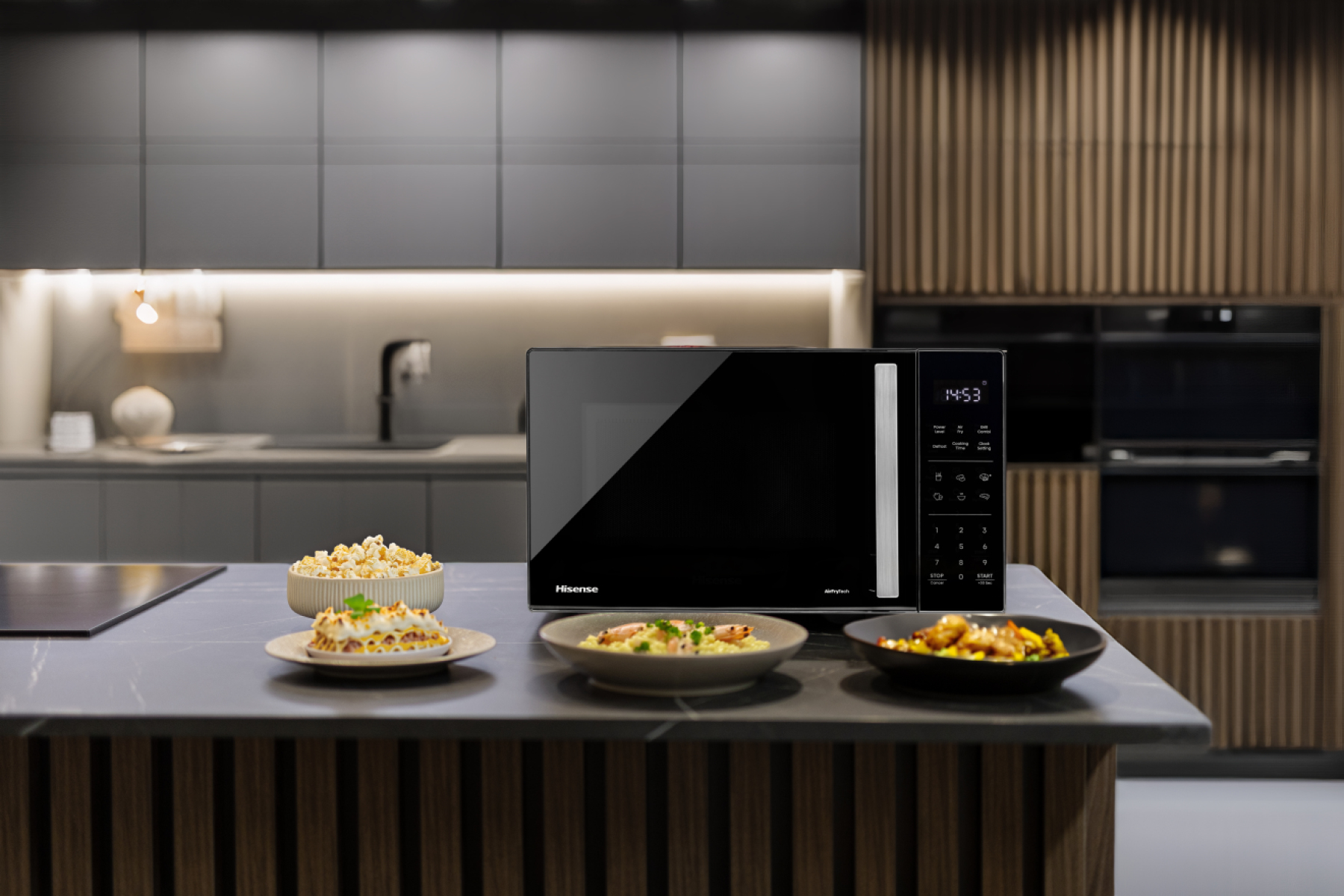 Hisense H23MOBS5HC Black Combination microwave Countertop – image 9