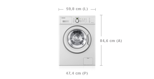 Samsung WF0602NCE washing machine Front-load – image 2