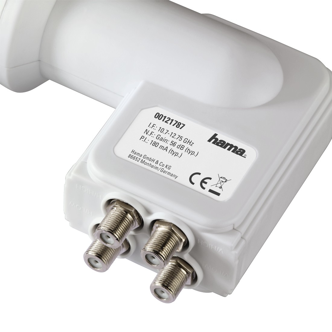 Hama 00121787 Low Noise Block downconverter (LNB) 10.7 – image 2