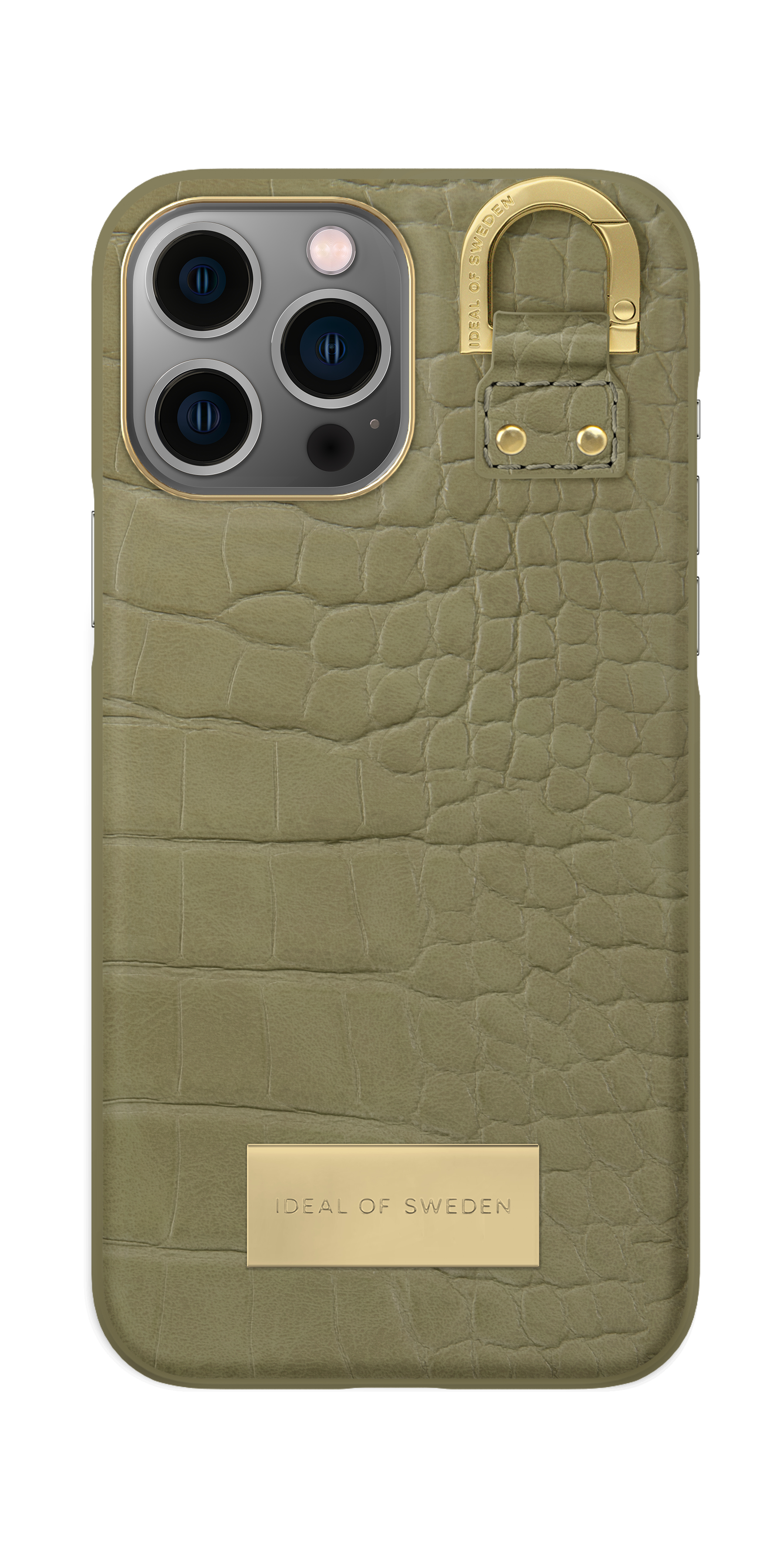 iDeal of Sweden Atelier Case iPhone 12PM/13PM Sage Croco – image 1