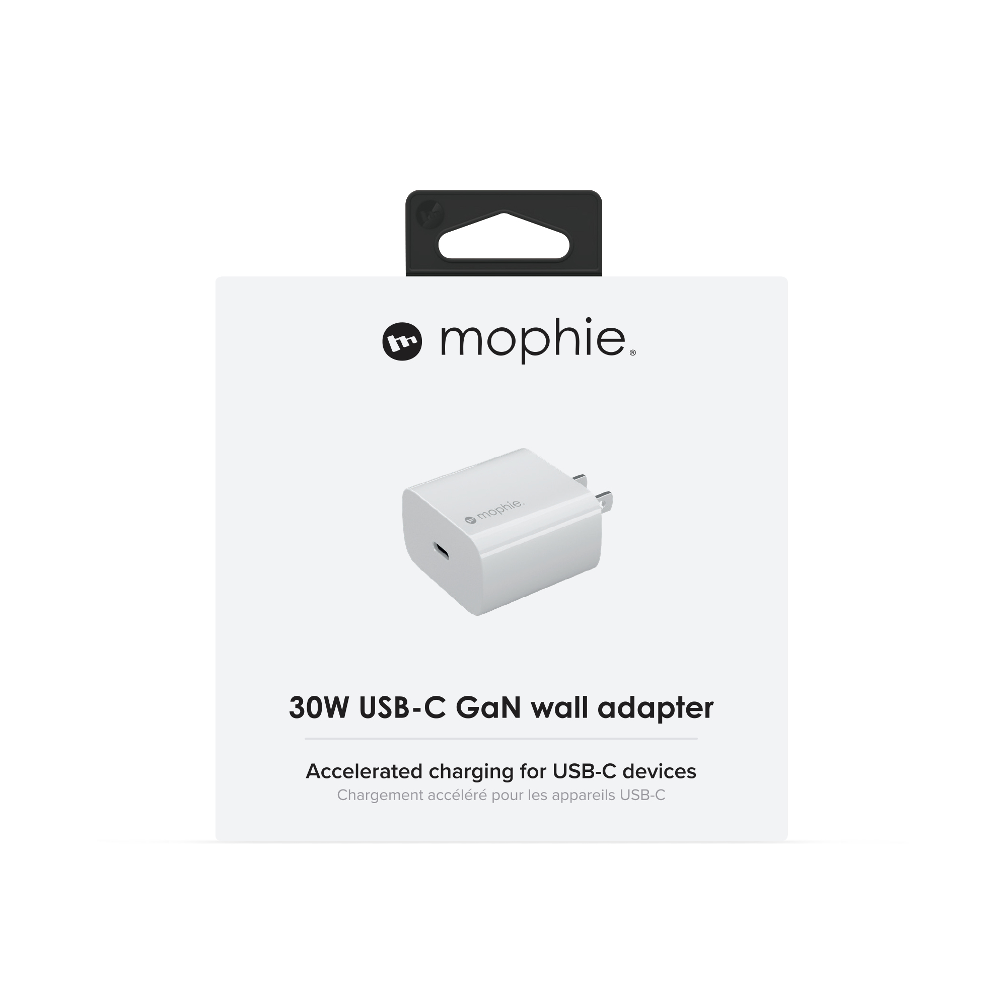 mophie Accessories-Wall Adapter-USB-C-30W-GaN-White-NA – image 4