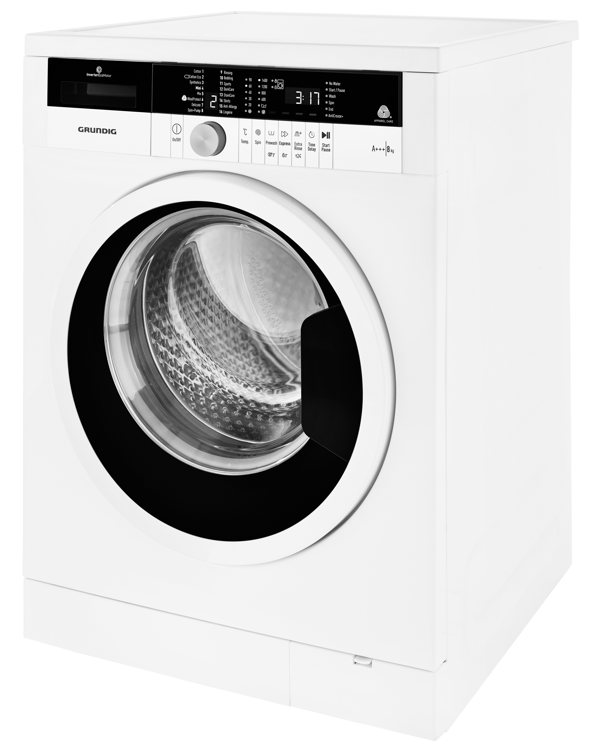 Grundig GWN38430W washing machine Front-load – image 2