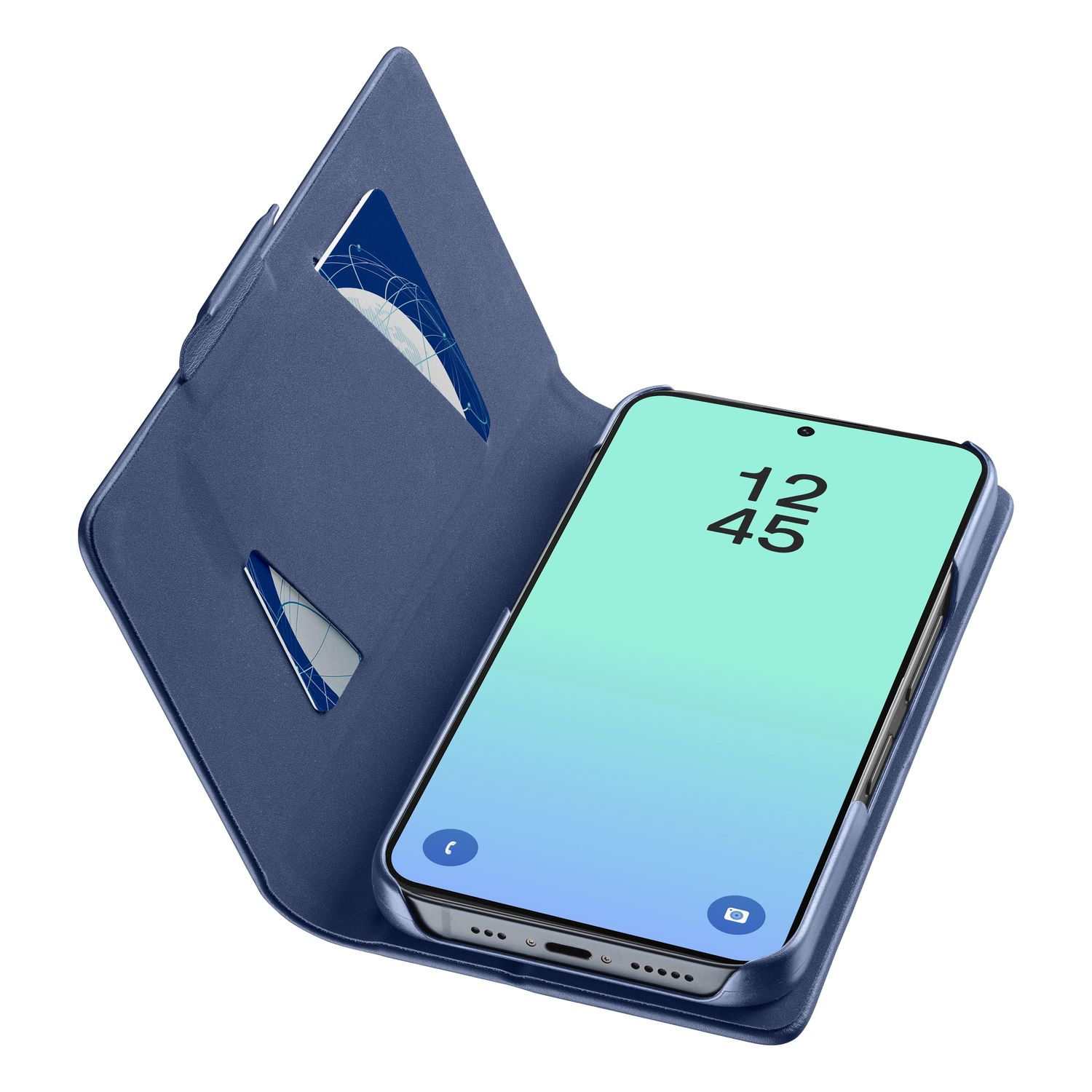 Cellularline BOOK 3 FOLIO CASE FOR GALAXY A27 BLUE – image 9