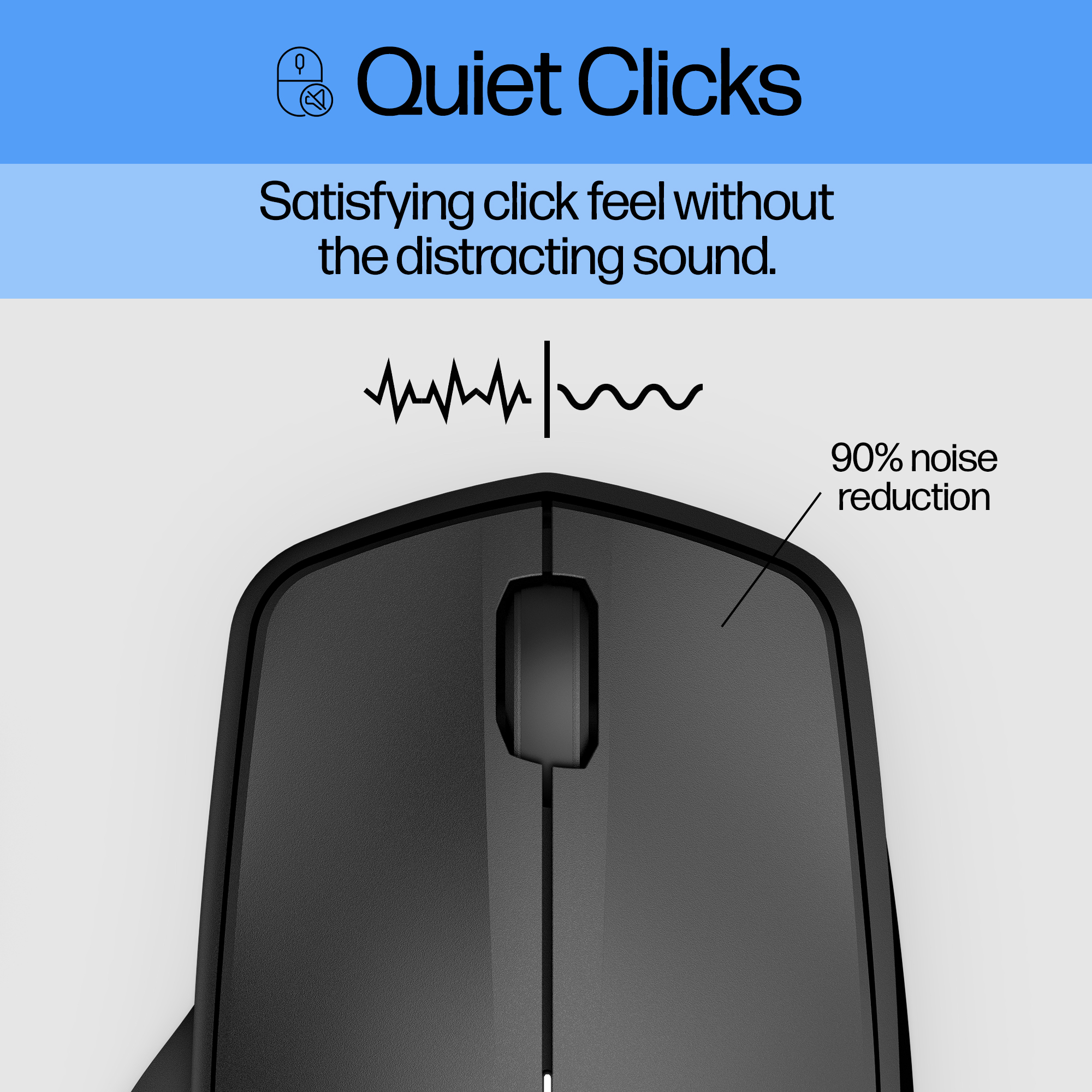 HP 280 Silent Black Wireless Mouse – image 8