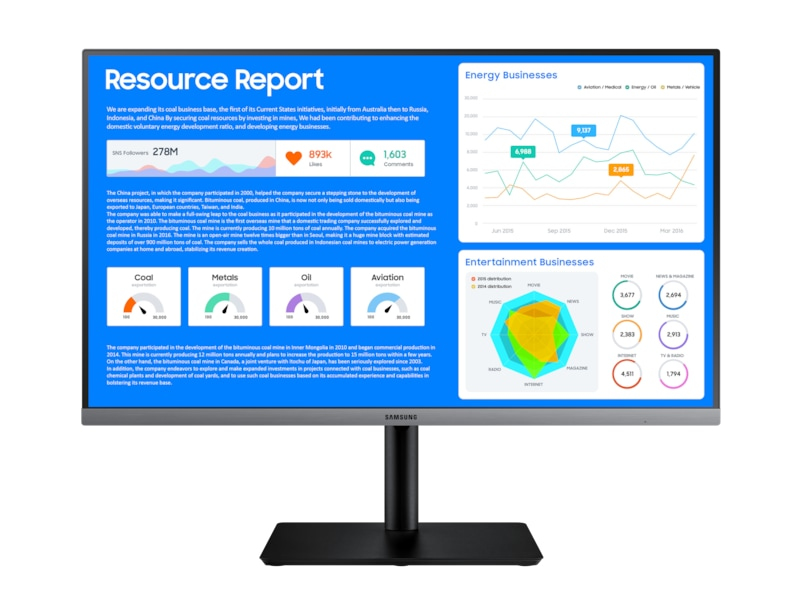 Samsung LS27R650FD computer monitor – image 9