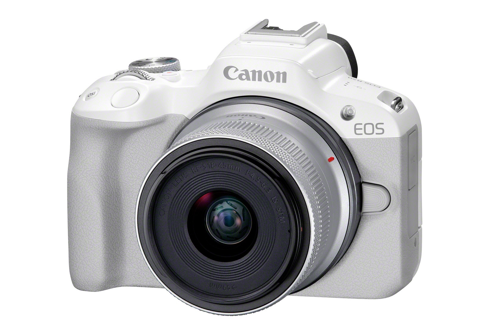 Canon EOS R50, White + RF-S 18-45mm F4.5-6.3 IS STM Kit – image 9
