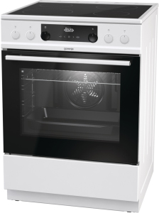 Gorenje EC635PG Freestanding cooker Electric Zone induction hob Black, White – image 4