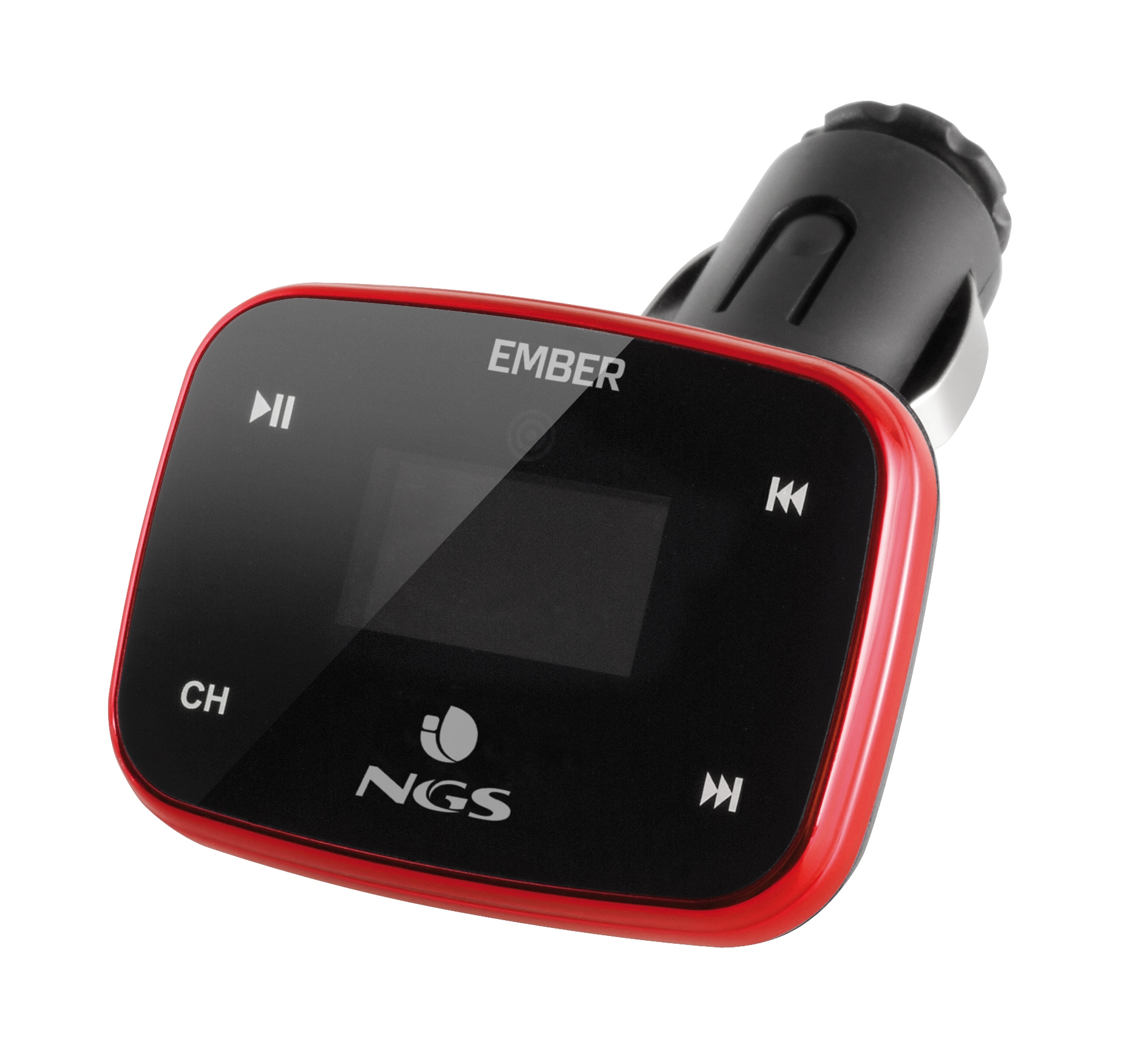 NGS Ember 87.5 - 108 MHz Wired Black, Red