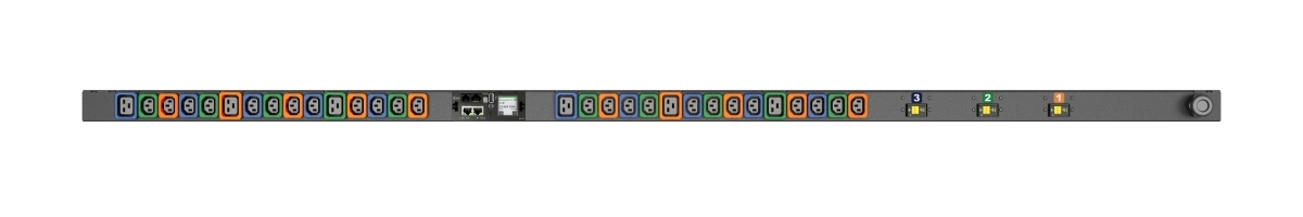 Vertiv Geist MN05M4W1-30PN68-4CS15A0A10-S-A power distribution unit (PDU) 30 AC outlet(s) 0U Black