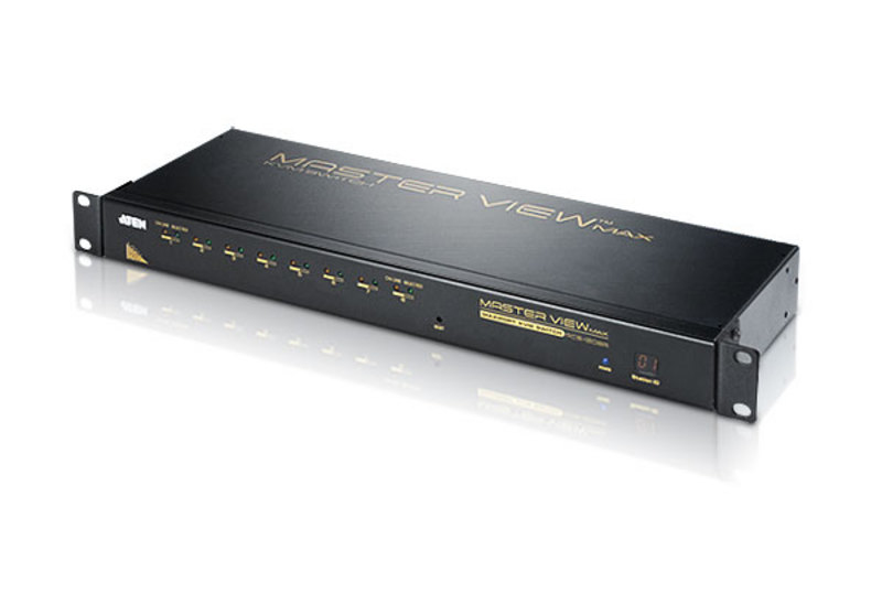 ATEN ACS1208A KVM switch Rack mounting Black – image 1