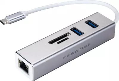 MSI S53-0400190-V33 interface hub USB 2.0 Type-C Silver