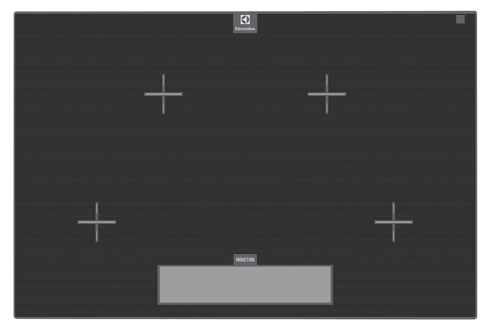 Electrolux EHL8740IOG Grey Built-in Sealed plate 4 zone(s) – image 1