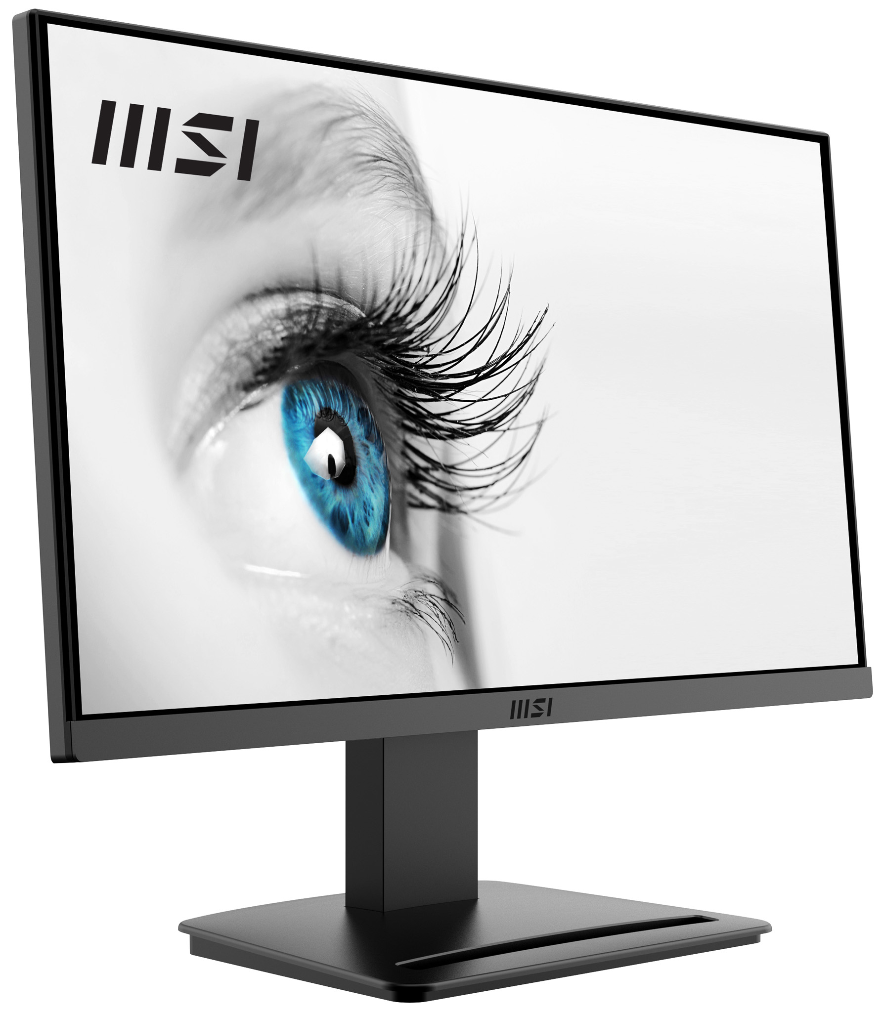 MSI Pro MP223 22.3 Inch Monitor, Full HD (1920 x 1080), 100Hz, VA, 4ms, FreeSync, HDMI, VGA, Anti-Glare, Anti-Flicker, Less Blue light, TÜV Certified, VESA, Kensington, Black image 10