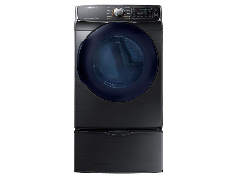 Samsung DV45K6500EV tumble dryer Freestanding Front-load Black, Stainless steel