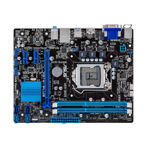 ASUS H61M-PLUS Intel® H61 LGA 1155 (Socket H2) micro ATX – image 2
