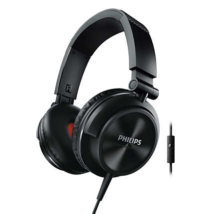Philips SHL3215BK/00 headphones/headset Wired Head-band Black – image 1