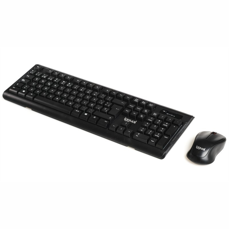 iggual IGG318140 keyboard Mouse included Office RF Wireless QWERTY Spanish Black – image 3
