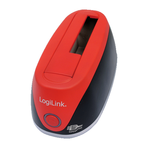 LogiLink QP0020 laptop dock/port replicator Docking Black, Red