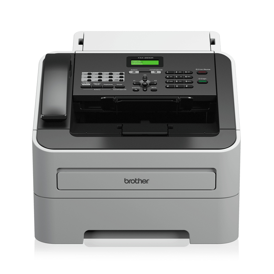 Brother FAX-2845 faxmaskiner laser 33,6 Kbit/s 300 x 600 DPI A4 Svart, Vit