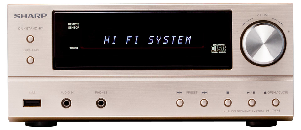 Sharp XL-E171DVH home audio system Home audio micro system – image 2