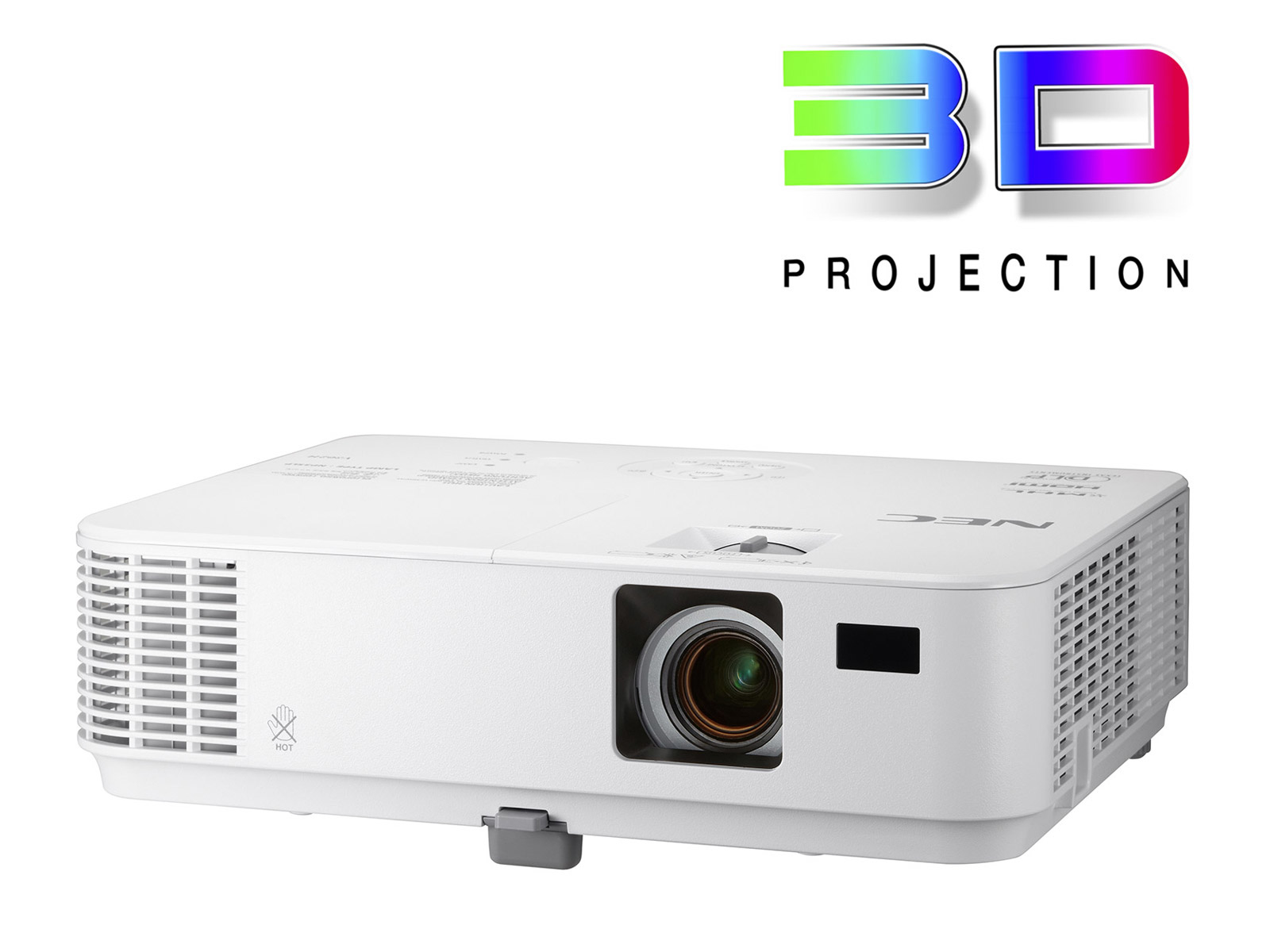 NEC V302H Standard throw projector 3000 ANSI lumens DLP 1080p (1920x1080) 3D White – image 6