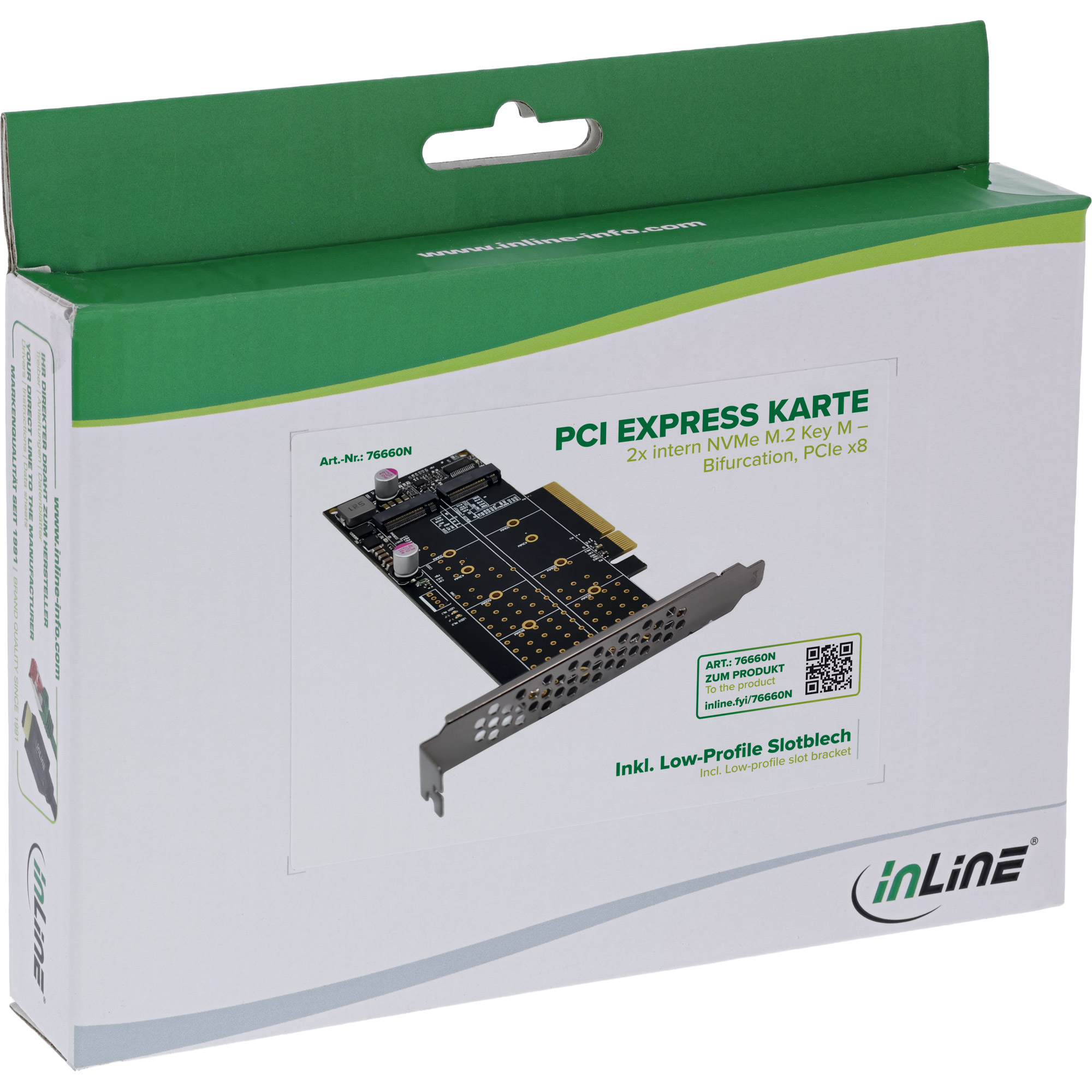 InLine 76660N interface cards/adapter Internal M.2 – image 1