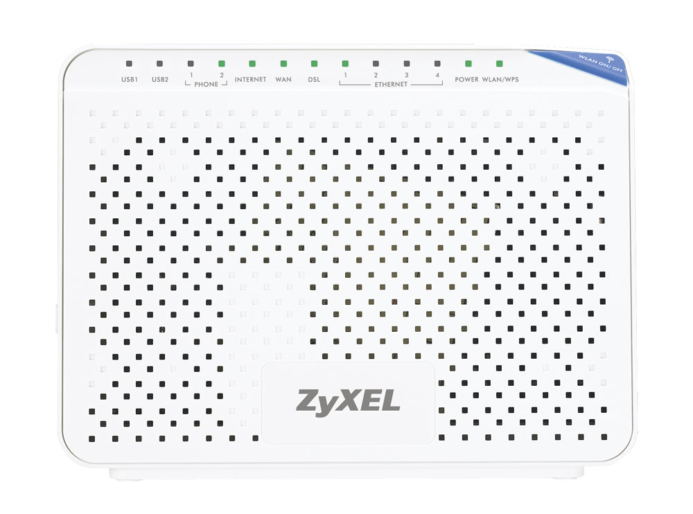 Zyxel 2812HNU-F3 wireless router Gigabit Ethernet White – image 2