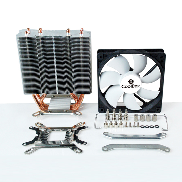 CoolBox VENCOOHPQ12 computer cooling system Processor Cooler – image 2
