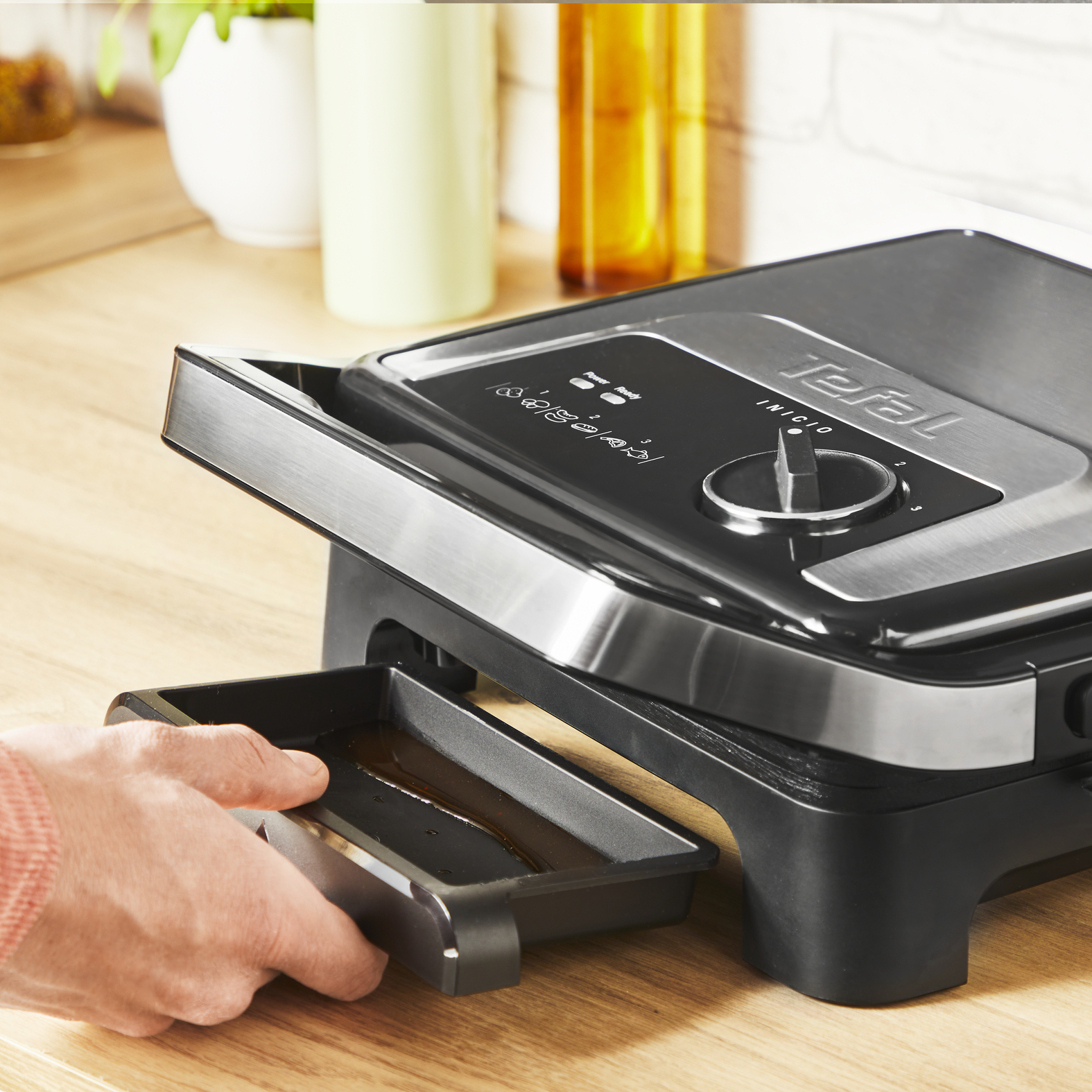Tefal Inicio Adjust GC272D10 contact grill – image 9