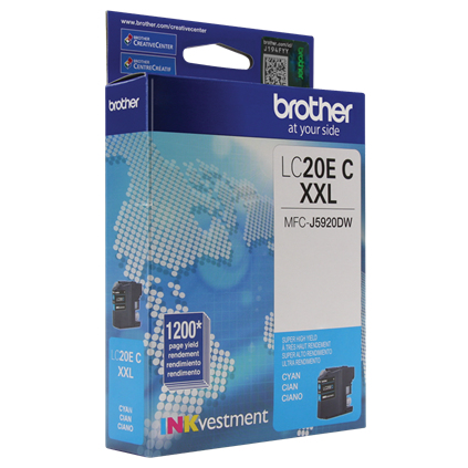 Brother LC20EC ink cartridge 1 pc(s) Original Extra (Super) High Yield Cyan – image 6