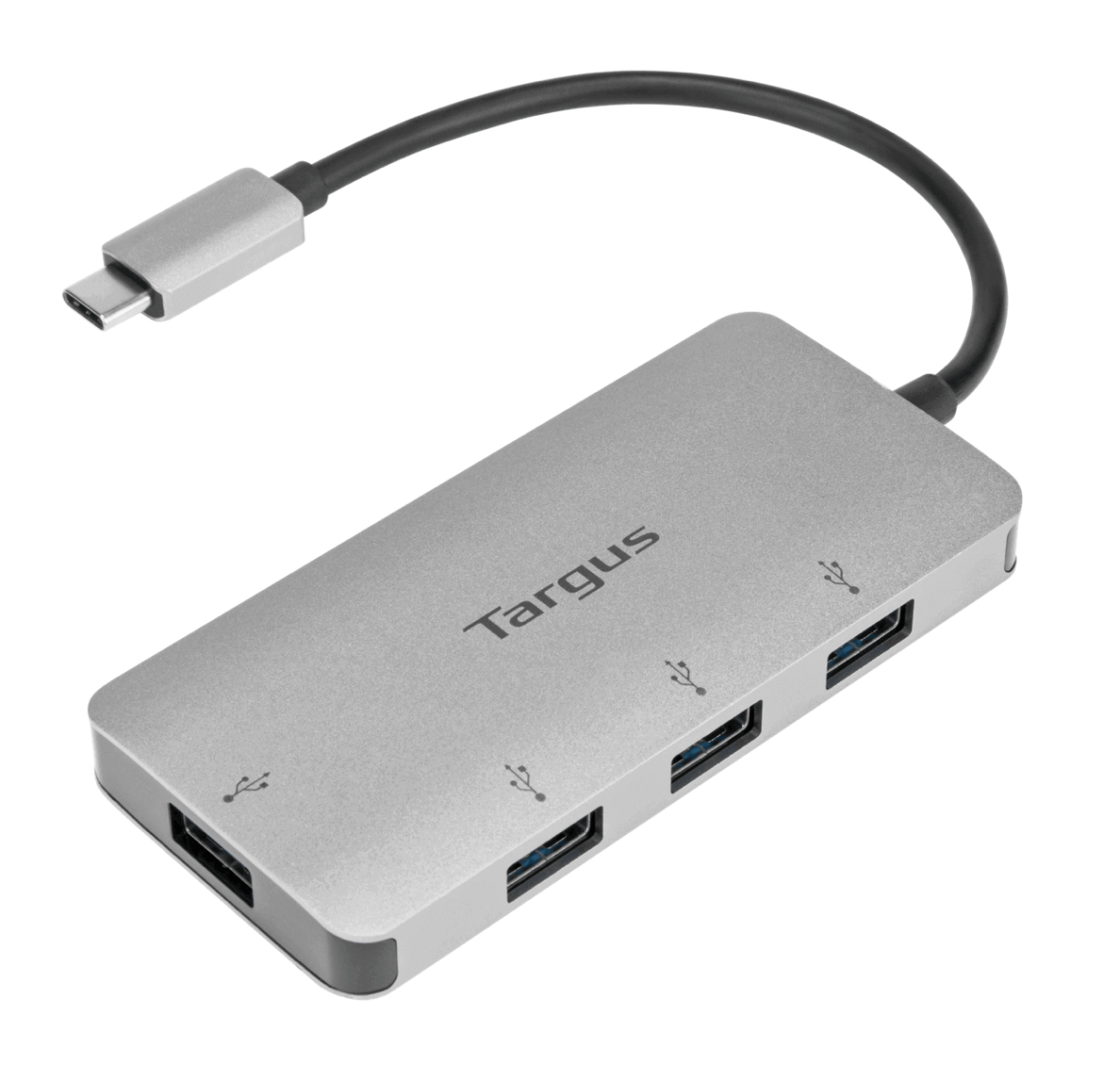 Targus ACH226CA interface hub USB 3.2 Gen 1 (3.1 Gen 1) Type-A 625 Mbit/s Silver – image 2