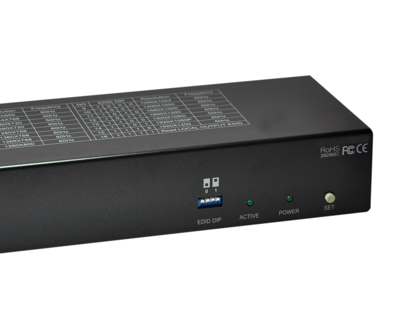 LevelOne HDMI over Cat.5 Transmitter, 300m, 8 Channel Outputs – image 4