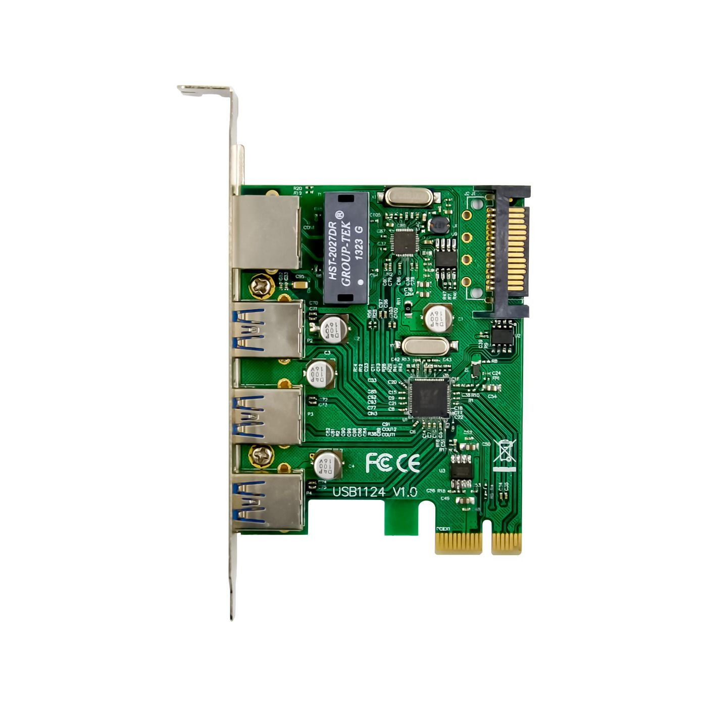 Microconnect MC-PCIE-USB3.0ETH network card Internal Ethernet 5000 Mbit/s – image 4