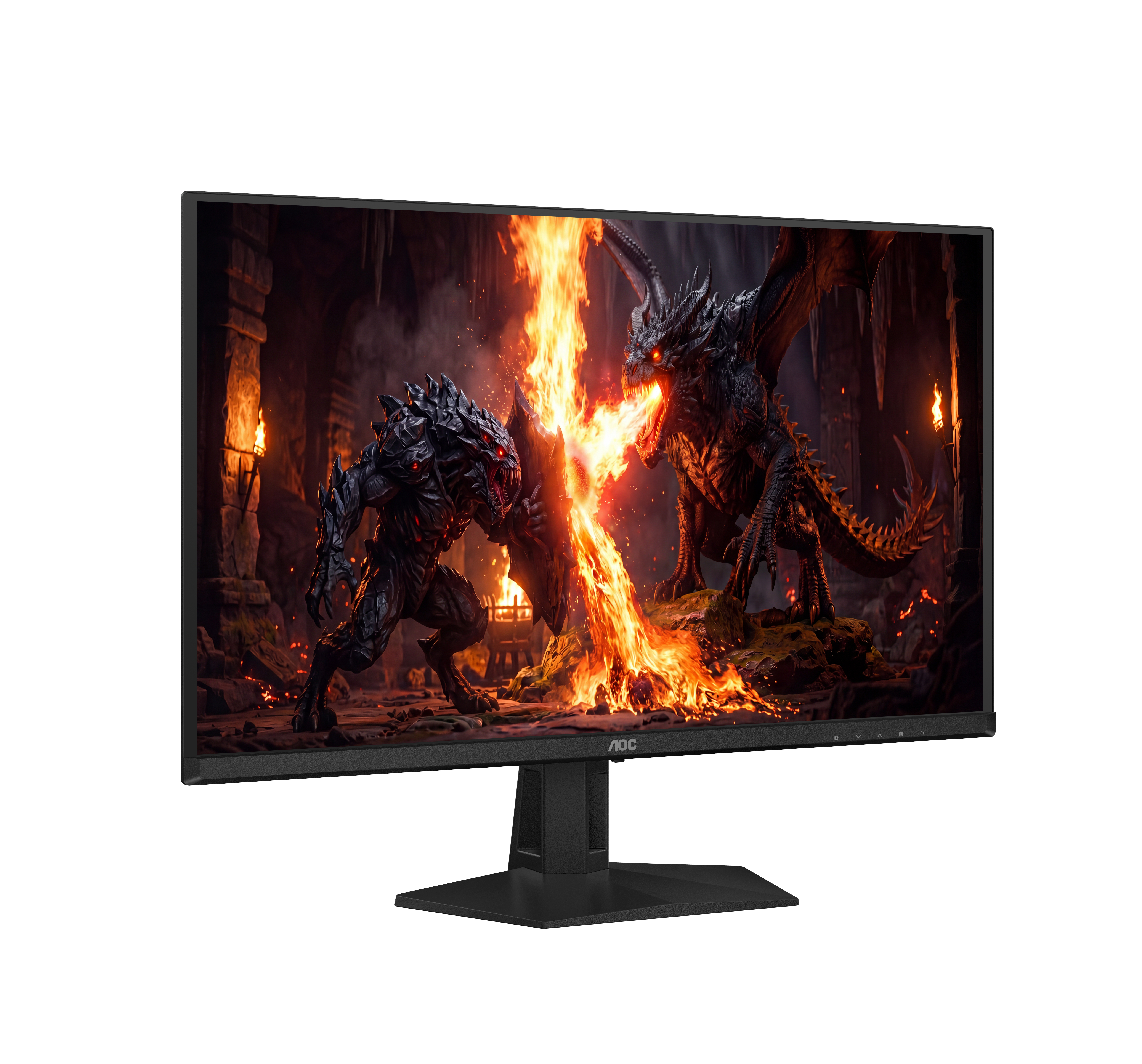 AOC G4 Q27G41ZDF computer monitor 67.3 cm (26.5″) 2560 x 1440 pixels Quad HD QD-OLED Black, Red image 6