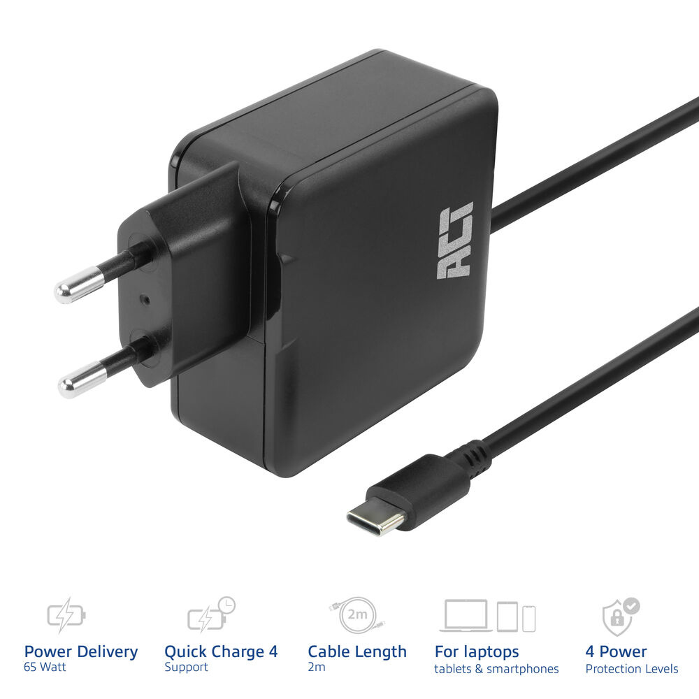 ACT USB-C laptop wall charger – image 2