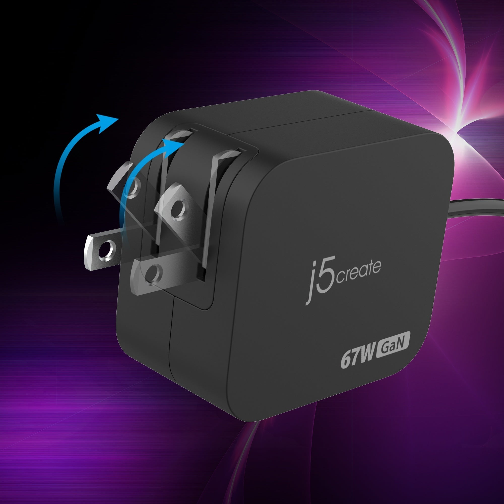 j5create JUP1565 Laptop, Tablet Black AC Fast charging Indoor – image 9