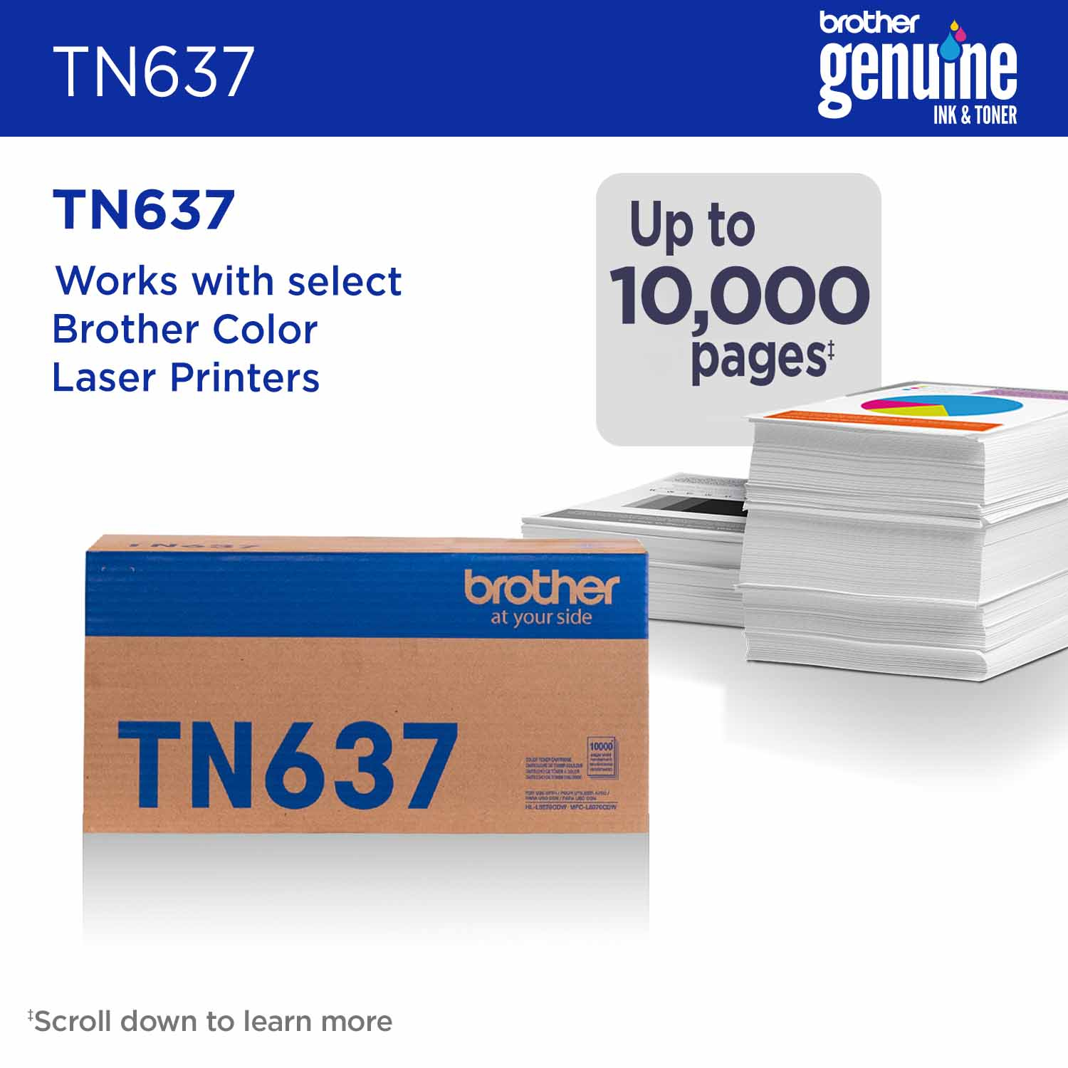 Brother TN-637BK toner cartridge 1 pc(s) Original Black – image 2
