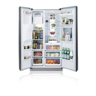 Samsung RSH5ZERS side-by-side refrigerator Freestanding Silver – image 2