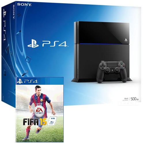 Sony Interactive Entertainment PlayStation 4 500GB + FIFA 15 – image 1