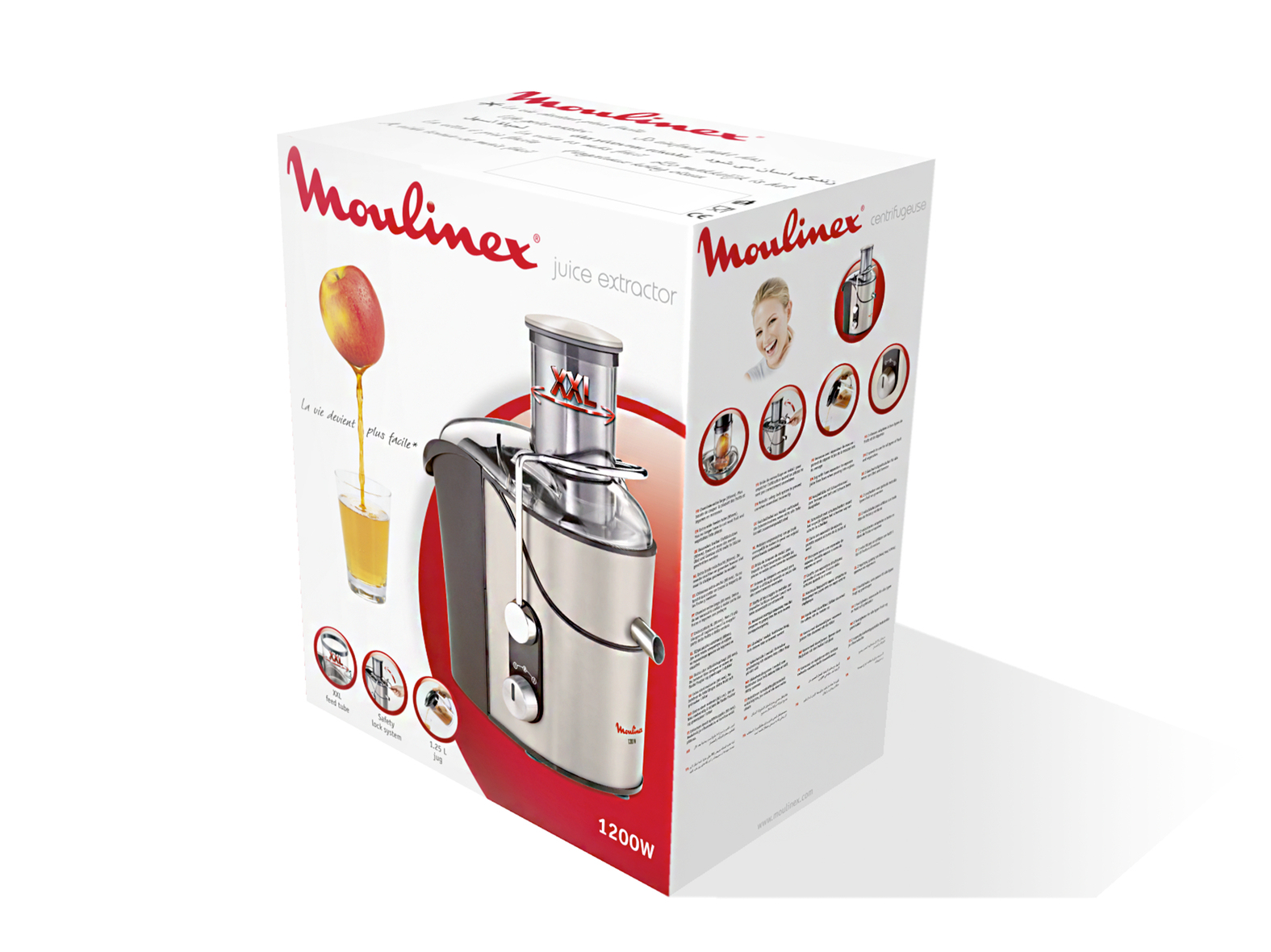 Moulinex JU655H10 juice maker Centrifugal juicer – image 2