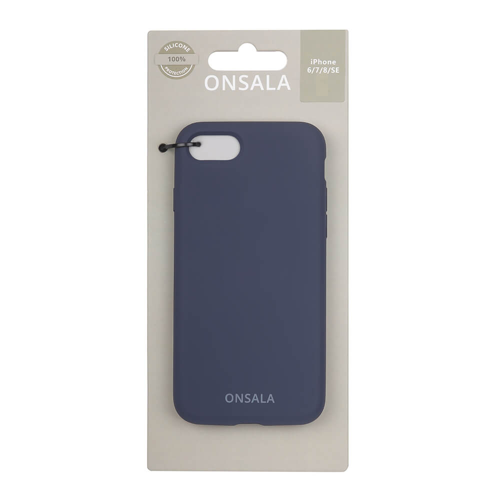 Onsala Phone Case Silicone Cobalt Blue - iPhone 6/7/8/SE – image 2