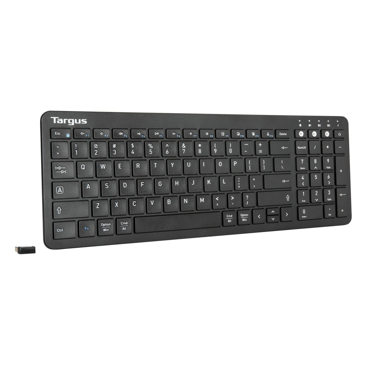 Targus AKB863US keyboard Home/Office RF Wireless + Bluetooth QWERTY US International Black – image 4