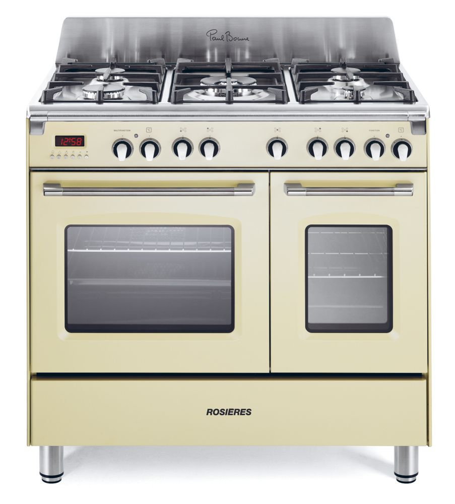 Rosieres RGM95D2C Range cooker Electric Gas Beige