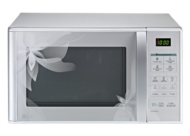 LG MS2343BAD microwave Silver Countertop – image 1