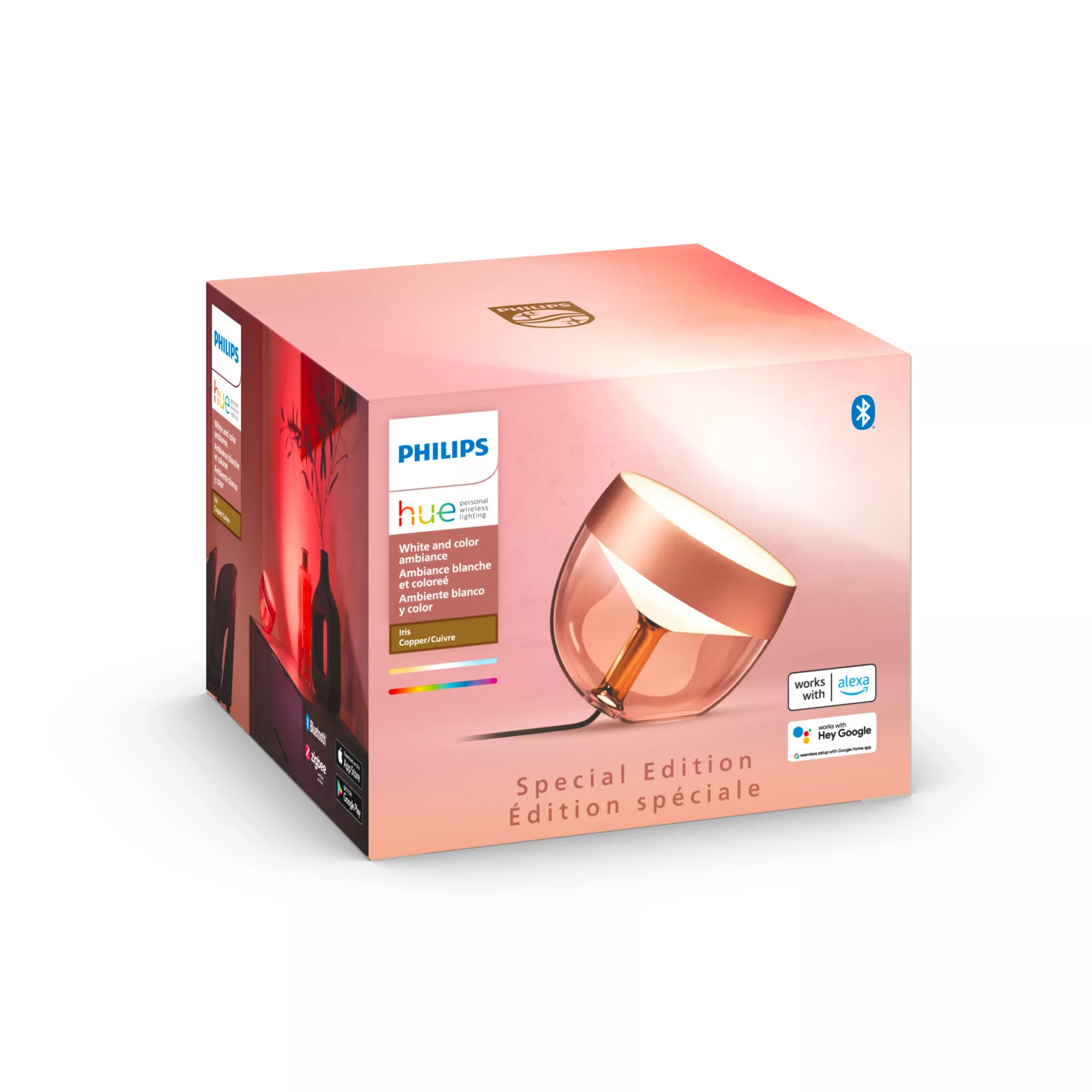 Philips by Signify Philips Hue White and colour ambience 046677577179 smart lighting Smart table lamp Bluetooth/Zigbee – image 6